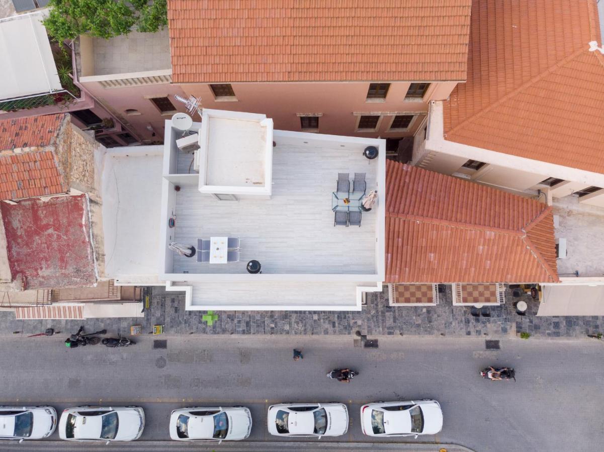 White & Gray Apartment Rethymno  Exterior photo