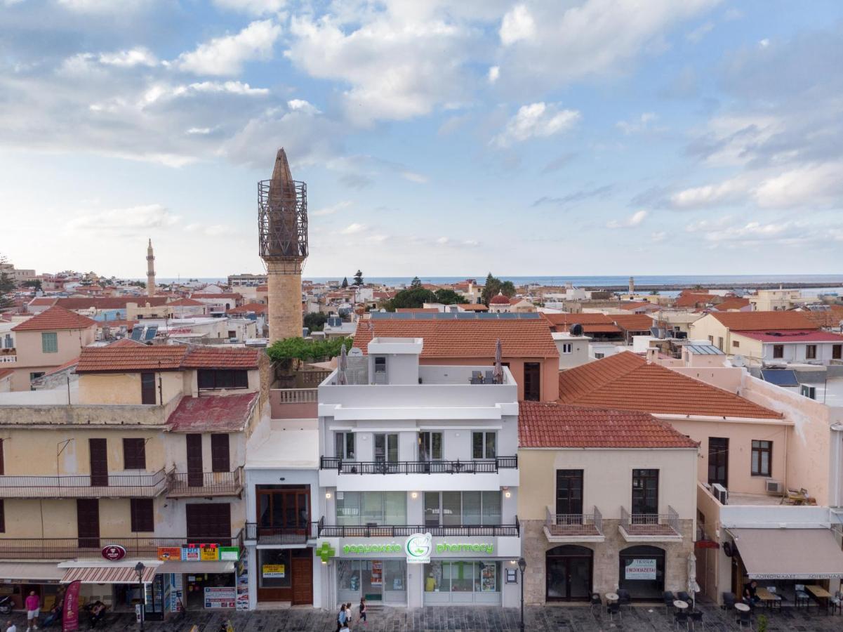 White & Gray Apartment Rethymno  Exterior photo